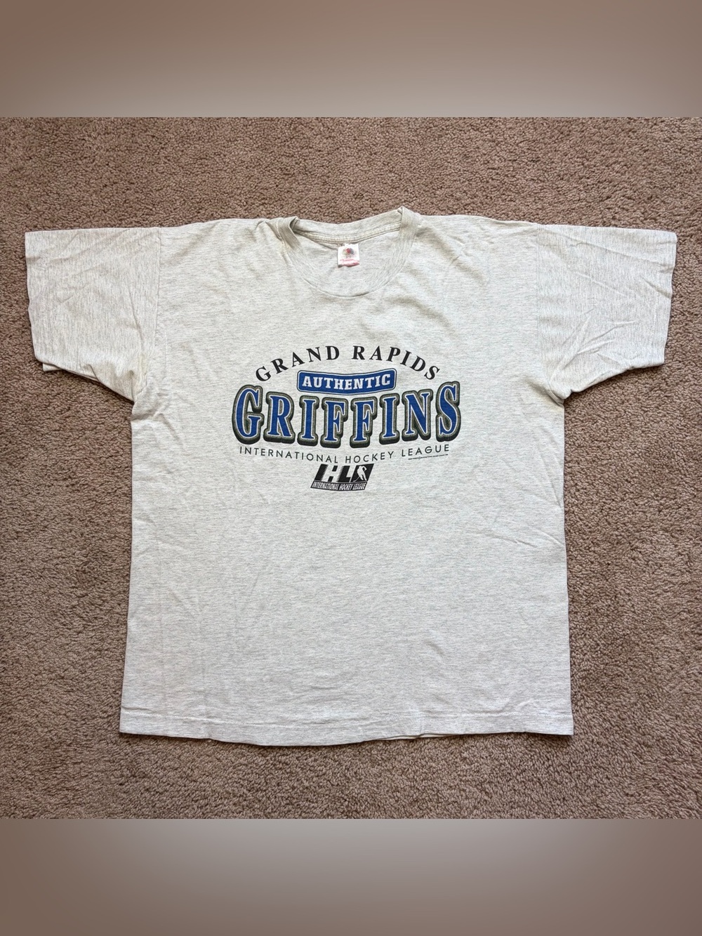 Vintage Grand Rapids Griffins IHL 1995 T Shirt